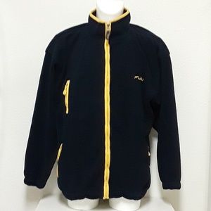 FUBU Sport Mens XL Full Zip Sweater Jacket Fleece